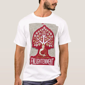 Bouddha et arbre Bodhi - T-Shirt Niban