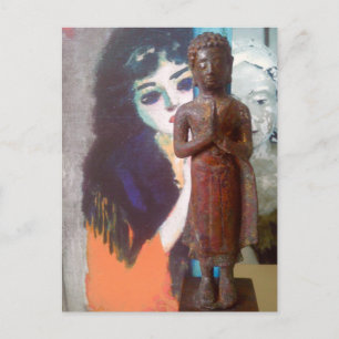 Bouddha et cartes postales