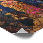 Bouddha et la Fleur - Poster imprimé par Redon (Coin)