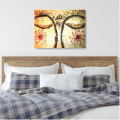 Bouddha Eyes Aquarelle toile Imprimer (Insitu(Chambre))