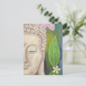 Bouddha font face à la carte postale (Debout devant)