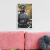 Bouddha Jardin Zen Toile de Paix Imprimer (Insitu(Salon))