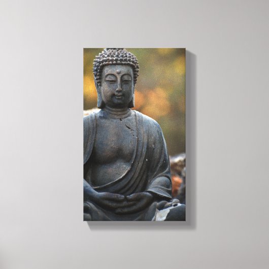 Bouddha Jardin Zen Toile de Paix Imprimer (Recto)