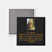 Bouddha Magnet (Recto/Verso)