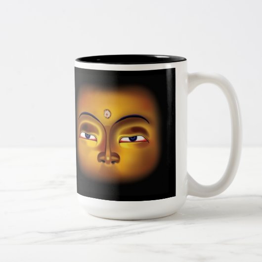 Bouddha médite tasse (Droit)