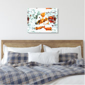 bouddha neige toile enveloppée (Insitu(Chambre))