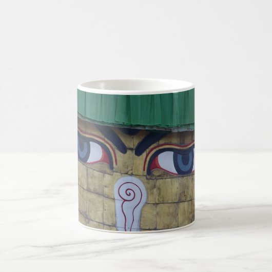 BOUDDHA OBSERVE la tasse (Centre)