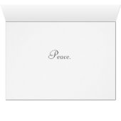 Bouddha paisible avec des mots de la sagesse (Intérieur Horizontal (Bas))