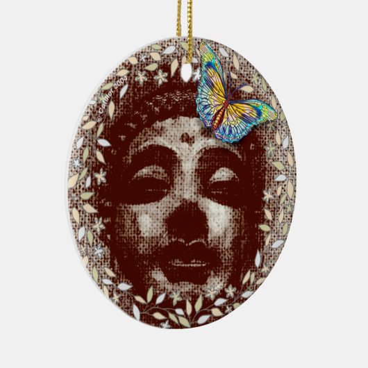 Bouddha Papillon ornement (Droite)