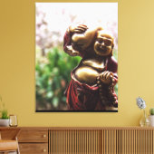 Bouddha portant la charge sur toile (Insitu(Salon))