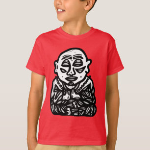 "Bouddha prient" le T-shirt de Hanes TAGLESS®