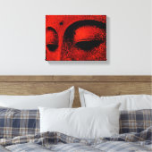 Bouddha Rouge Toile Emballée (Insitu(Chambre))