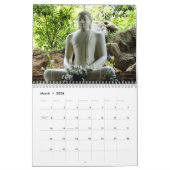 Bouddha Statue 2025 Calendrier (Mar 2026)