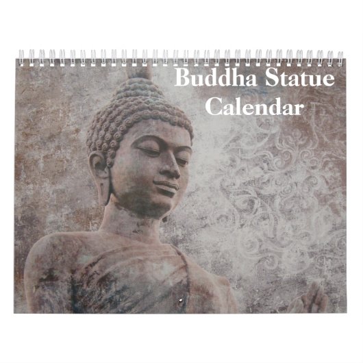 Bouddha Statue 2025 Calendrier (Protection)