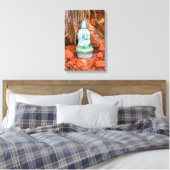bouddha statue toile enveloppée (Insitu(Chambre))