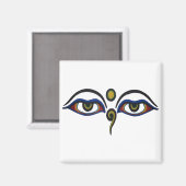 Bouddha Yeux Magnet (Recto/Verso)