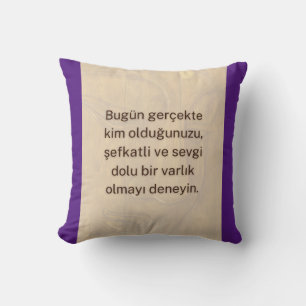 BouddhaAujourd'hui V2 Coussin de Paix #4 Citation