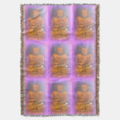 bouddhas aura violet jeter la couverture (devant Vertical)