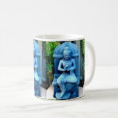 Bouddhas Bleu Mug (Devant droit)