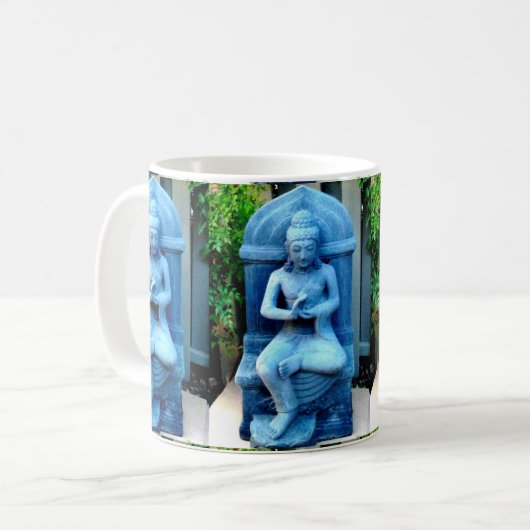 Bouddhas Bleu Mug (Devant gauche)