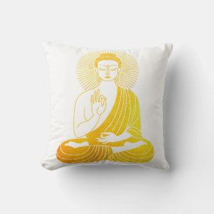 BouddhaToday V4 Coussin de Paix #1 - Bouddha au le