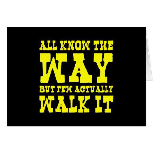 Bouddhisme zen Western Style carte de voeux (Devant horizontal)