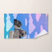 Bouddles de nuages (Serviette à main)