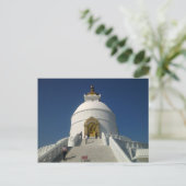 Boudhanath - Boeddhistische Tempel, Kathmandu Nepa Briefkaart (Staand voorkant)