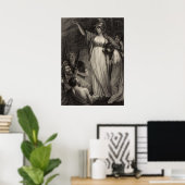 Boudica, koningin van de Tribe Iceni Poster (Thuiskantoor)