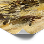 Boudin - gratie van Ste-Anne-La-Palud Poster (Hoek)