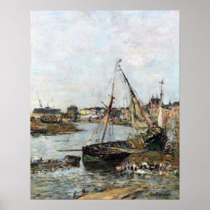 Boudin - Haven van Trouville Poster