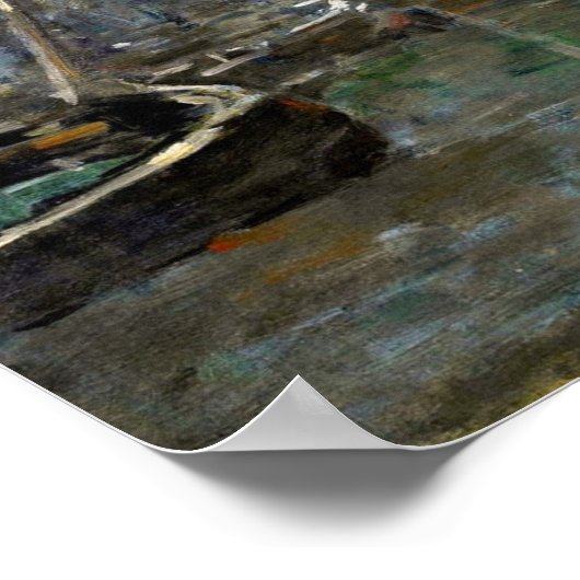 Boudin - Rotterdam Bridge of BWay 1876 Poster (Hoek)