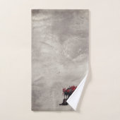 Boudoir | Bladerdak Sjaal Oude Victoriaanse Poster Bad Handdoek (Handdoek)