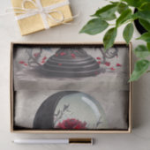 Boudoir | Crystal Ball Crescent Moon Red Roses Tissuepapier (Geschenk)