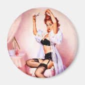 Boudoir pin-up magneet (Voorkant)