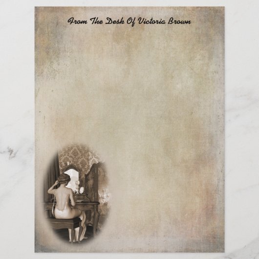 Boudoir Reflection Writing Paper (Voorkant)