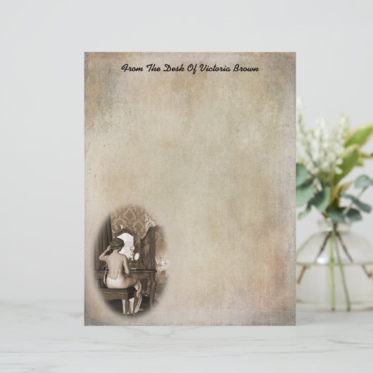 Boudoir Reflection Writing Paper (Staand voorkant)