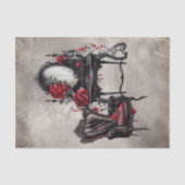 Boudoir | Vanity Mirror en Victoriaans salonstoel Tissuepapier (Voorkant)