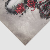 Boudoir | Vanity Mirror en Victoriaans salonstoel Tissuepapier (Detail)