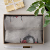 Boudoir | Vanity Mirror en Victoriaans salonstoel Tissuepapier (Geschenk)