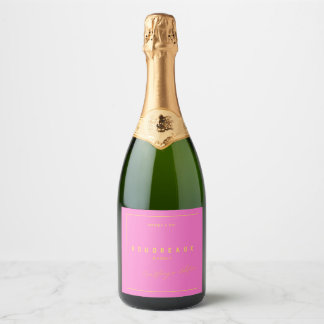 Boudreaux Bubbly - Courtney's editie (versie 5) Sparkling Wijnetiket