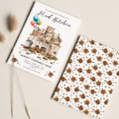 Boue cuisine Invitation d'anniversaire