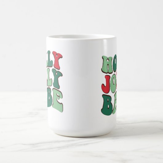 Boue de bébé sainte, Joyeuse tasse de noël (Centre)