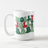 Boue de bébé sainte, Joyeuse tasse de noël (Gauche)