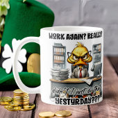 Boue de café de bureau - Mug amusante et relative