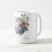 Boue de fleur de naissance septembre Mug (Devant droit)