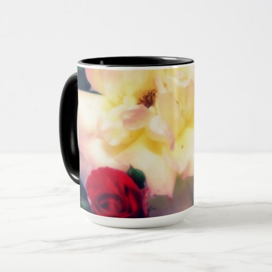 Boue rouge de boisson Boue Mug (Devant gauche)