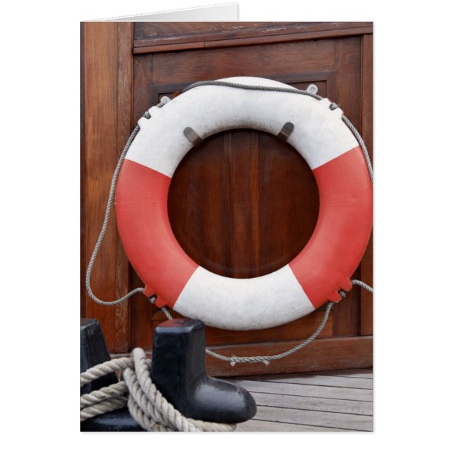 Bouée de sauvetage de bateaux (Devant)