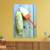 bouées de homard en bois toile enveloppée (Insitu(Salon))