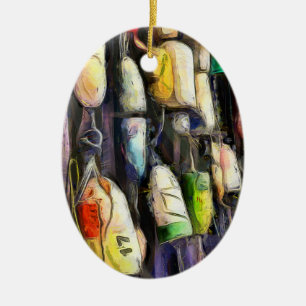 Bouées de pêche Ornement de Noël
